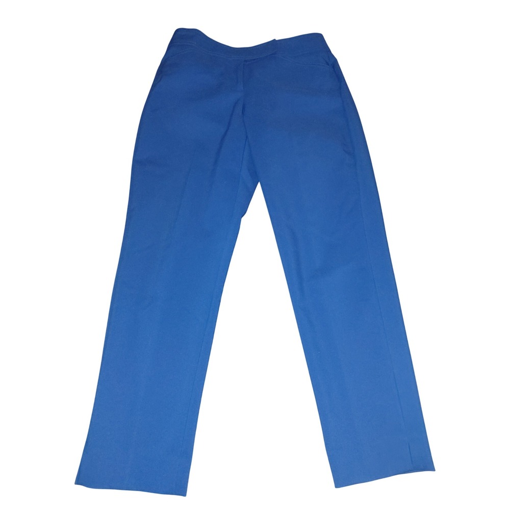 Talbots Petites Royal Blue Straight Leg Dress Pants Womens 2P Trousers Workwear
